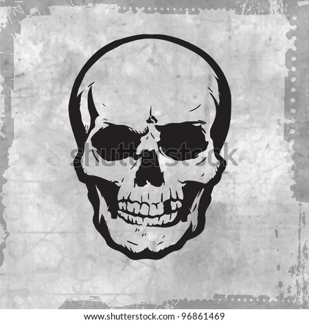 Skull Grunge Stock Images, Royalty-Free Images & Vectors | Shutterstock