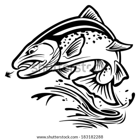 Free Free 52 Fly Fishing Trout Svg SVG PNG EPS DXF File