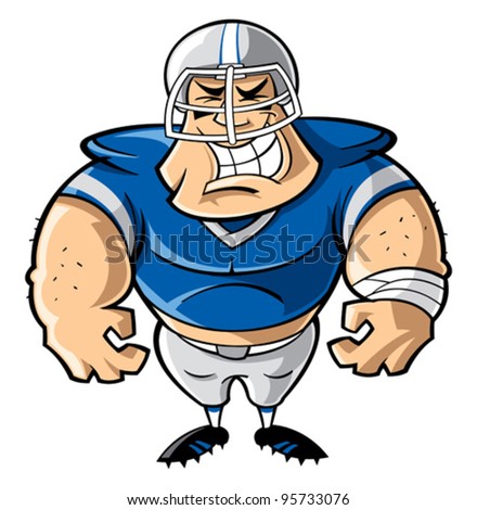 Cartoon Football Player Stock Images, Royalty-Free Images & Vectors