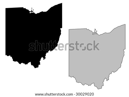 Ohio Map Stock Photos, Images, & Pictures | Shutterstock