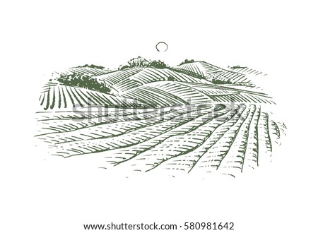 Farm Barn Drawing farm hills drawing stock vector 580981642 - shutterstock Farm Barn Drawing farm hills drawing stock vector 580981642 - shutterstock