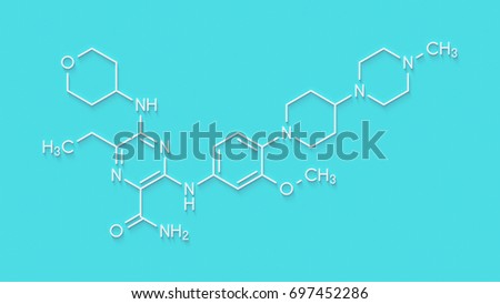 Chemistry Science Formula On Book Vector Stock Vector
