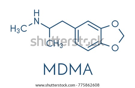 Mdma Xtc E Ecstasy Party Drug Stock Vector 775862608 - Shutterstock