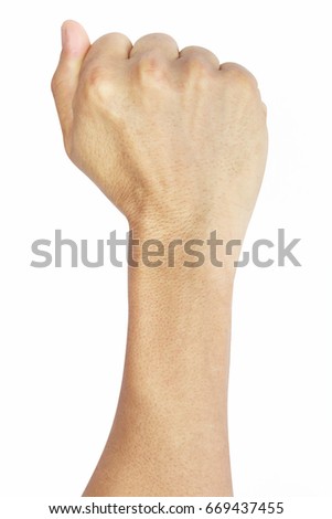 Fisting stock pictures