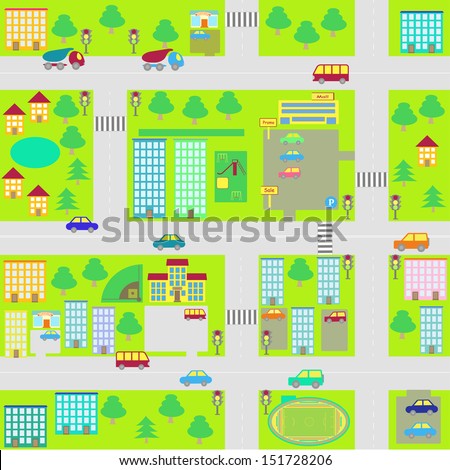 Set City Infographics Flat Style Stock Vector 180692666 - Shutterstock