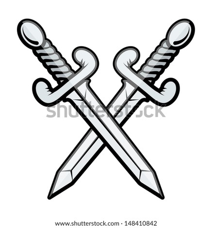 Crossed Swords Stock Photos, Images, & Pictures | Shutterstock