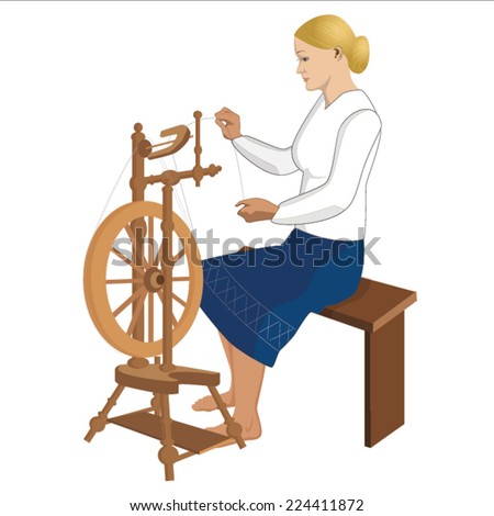 Spinning-wheel Stock Photos, Images, & Pictures | Shutterstock