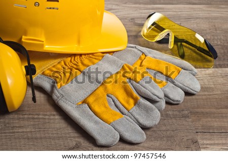 Standard construction safety equipment