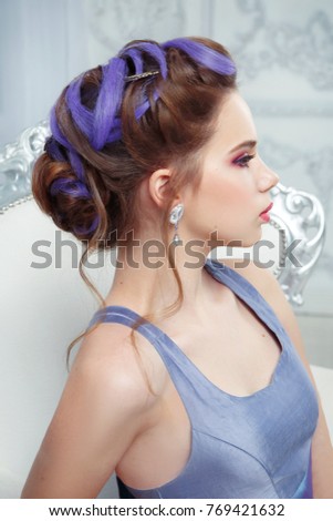 evening wedding hairstyle