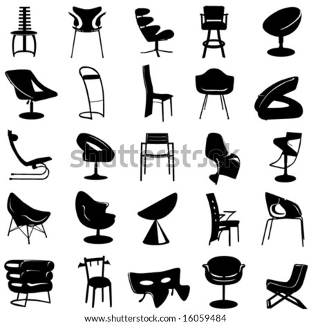 Chair Silhouette Stock Images, Royalty-Free Images & Vectors | Shutterstock