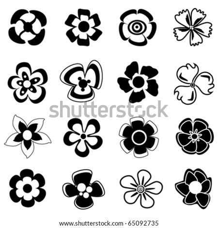 Flower icon Stock Photos, Images, & Pictures | Shutterstock