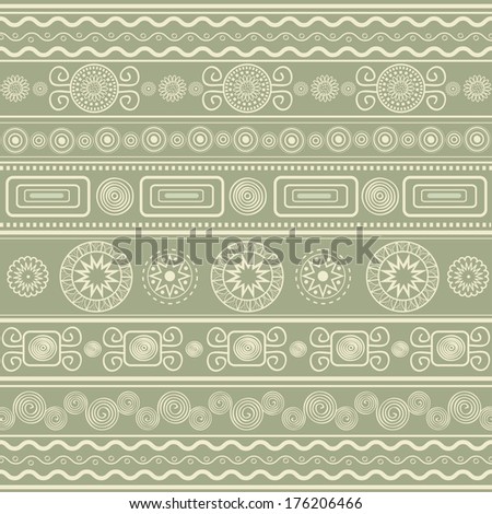 Seamless Vector Delicate Lace Ribbon Set Stock Vector 93946297 ...