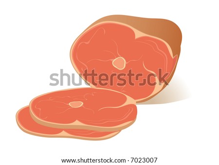 Ham Vector Illustration Stock Vector (Royalty Free) 7023007 - Shutterstock