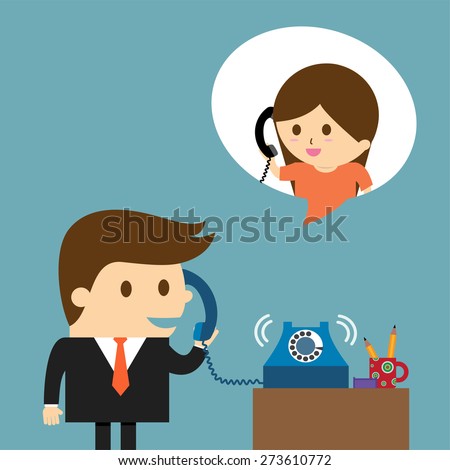 Telephone Conversation Stock Images, Royalty-Free Images & Vectors ...