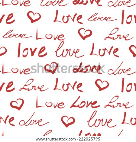Abstract Pattern Romanticigraphy Wallpaper Cute Hand Drawn Text Background With Love Words And Abstract Pattern Romanticigraphy Wallpaper Cute Hand Drawn Text Background With Love Words And