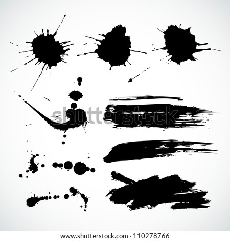 Abstract vector background set for design use.