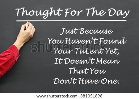 Inspirational Thought For The Day Stunning Inspirational Thought Day Message Just Because Stock Photo Inspirational Thought For The Day Fascinating Inspirational Thought Day Message Just Because Stock Photo