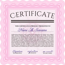 certificate template eps10 jpg of achievement diploma vector ...