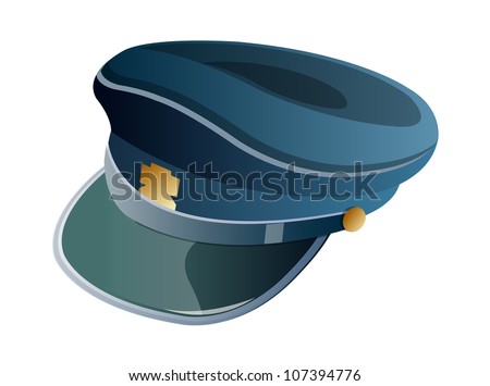 Police Hat clip art Free Vector / 4Vector