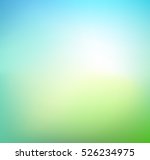 abstract green blurred gradient ... | Shutterstock .eps vector #526234975