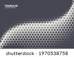triangular halftone pattern... | Shutterstock .eps vector #1970538758