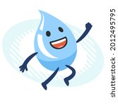 cartoon water character... | Shutterstock .eps vector #2012495795