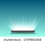 smartphone light screen ... | Shutterstock .eps vector #1559881868