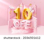 10  off. discount creative... | Shutterstock .eps vector #2036501612
