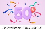 50 percent off. discount... | Shutterstock .eps vector #2037633185