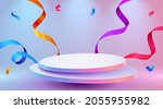 abstract scene background.... | Shutterstock .eps vector #2055955982