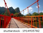 Orange Bridge Cross Over Nam...