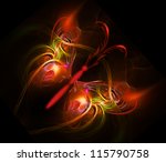 Abstract Fractal Butterfly...