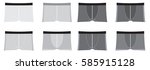 set of trunk men underwear... | Shutterstock .eps vector #585915128