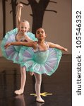 Two Ballet Students In Fancy...