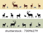 Deer And Bunnies Banners