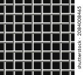 seamless chrome steel grild... | Shutterstock .eps vector #2084008465