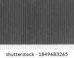 black corrugated metal sheet... | Shutterstock . vector #1849683265
