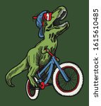 T Rex Riding Bicycle   Funny...