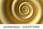 Abstract Golden Spiral Vector...