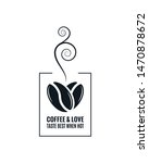 Coffee Love Concept. Coffee...