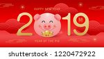 Happy New Year  2019  Chinese...
