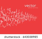 vector futuristic background... | Shutterstock .eps vector #643038985