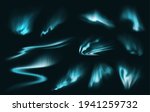 blue northern polar lights glow.... | Shutterstock .eps vector #1941259732