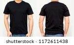 Black T Shirt Front And Back ...