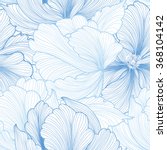 floral seamless pattern. flower ... | Shutterstock .eps vector #368104142