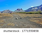 Mount Camel in Kamchatka is a small rock massif with two sharp peaks located on the pass between the volcanoes Avachinsky and Koryaksky.