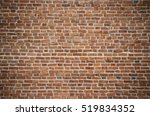Vintage Red Brick Wall
