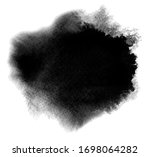 black stain with watercolor... | Shutterstock .eps vector #1698064282