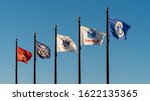 Flags of united states military ...