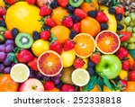 Fresh fruits assorted fruits...